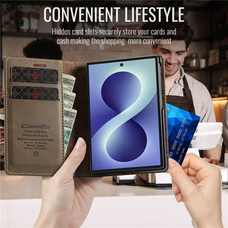 CaseMe Samsung Galaxy Z Fold 8 RFID Wallet Case