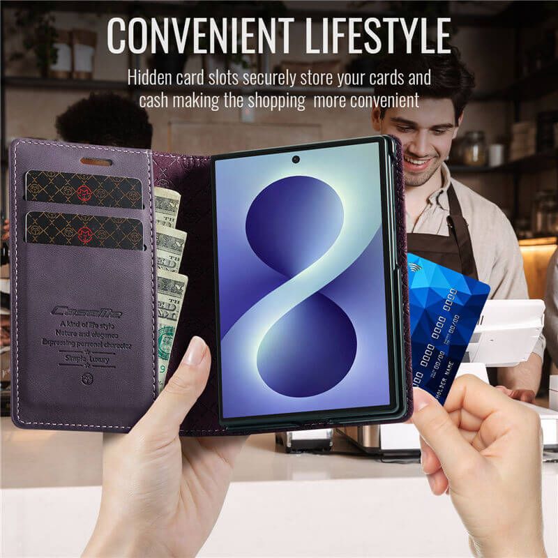 CaseMe Samsung Galaxy Z Fold 8 RFID Wallet Case