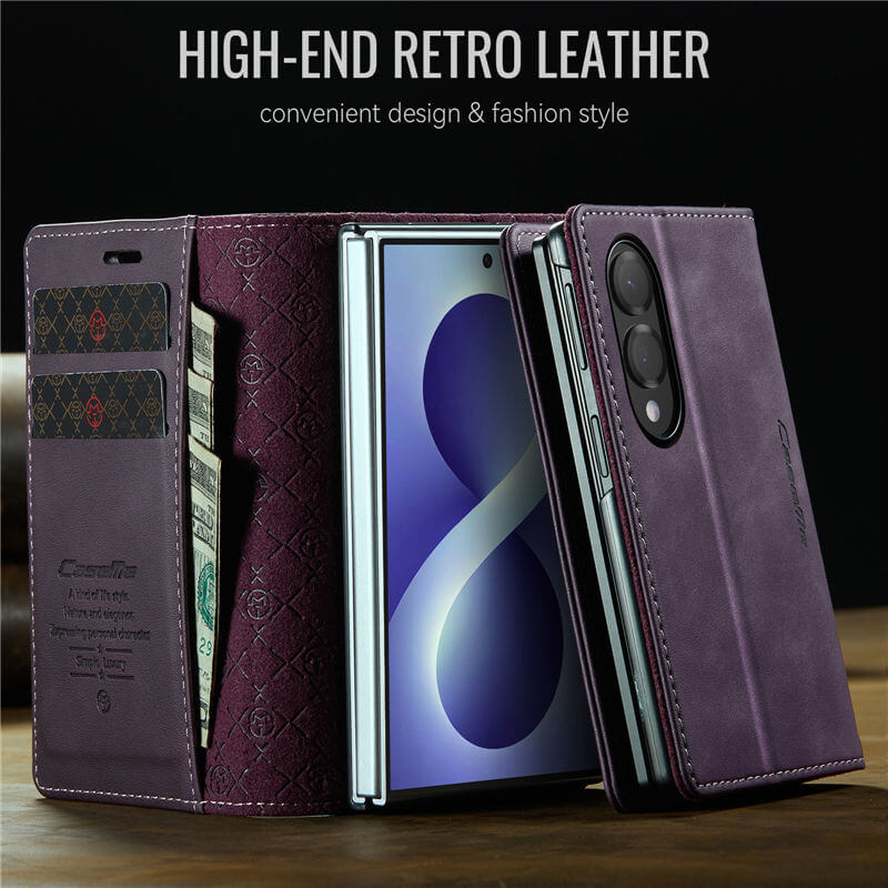 CaseMe Samsung Galaxy Z Fold 8 RFID Wallet Case