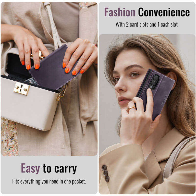 CaseMe Samsung Galaxy Z Fold 8 RFID Wallet Case