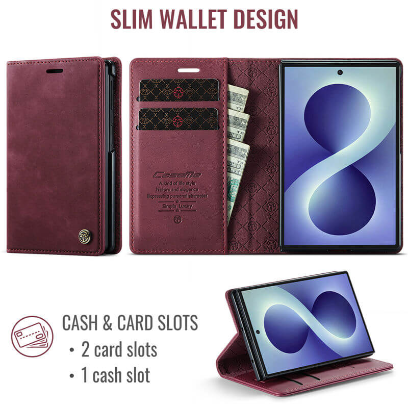 CaseMe Samsung Galaxy Z Fold 8 RFID Wallet Case