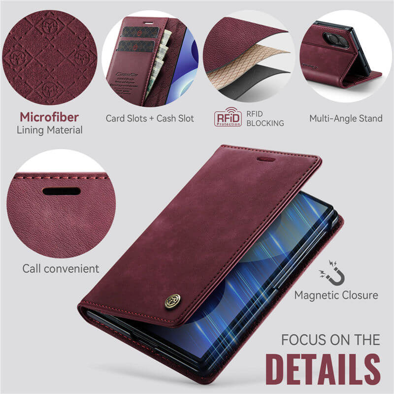 CaseMe Samsung Galaxy Z Fold 8 RFID Wallet Case