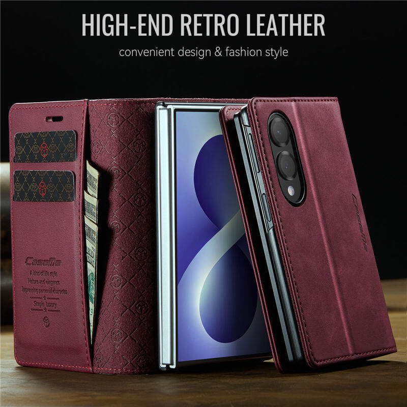 CaseMe Samsung Galaxy Z Fold 8 RFID Wallet Case