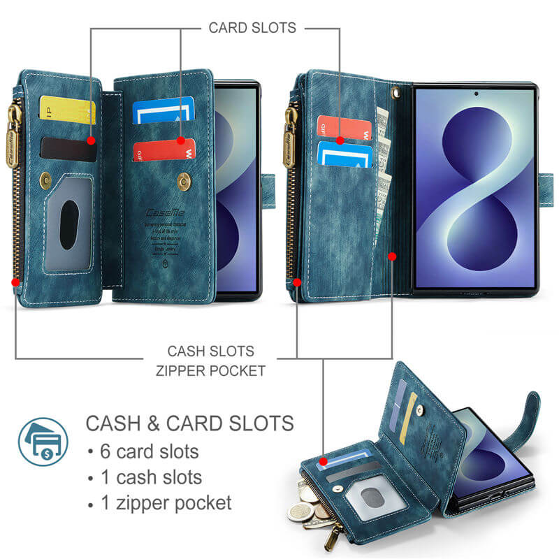 CaseMe Samsung Galaxy Z Fold 8 Wallet Case