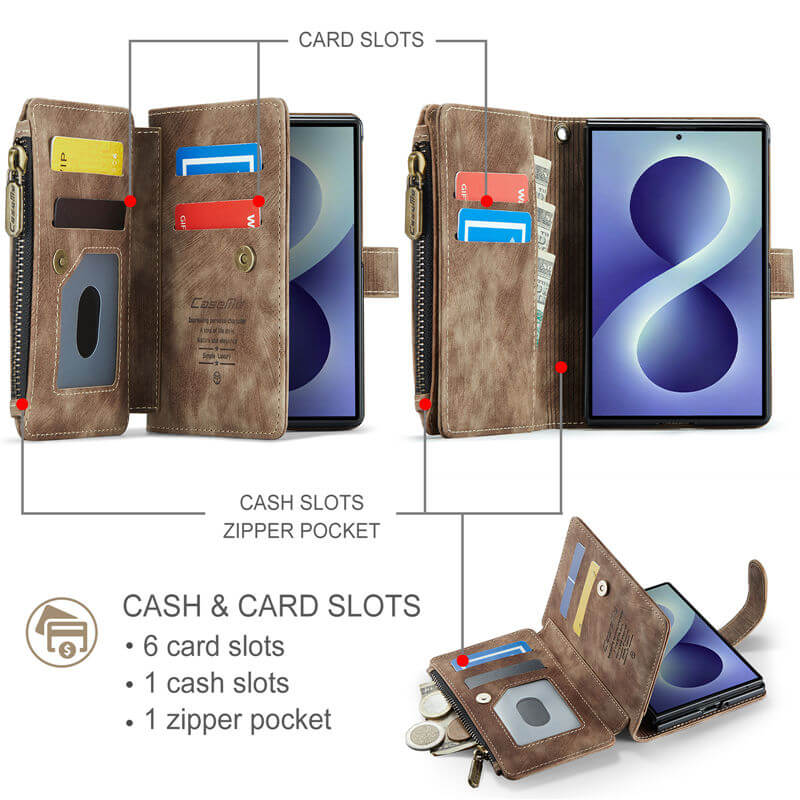 CaseMe Samsung Galaxy Z Fold 8 Wallet Case