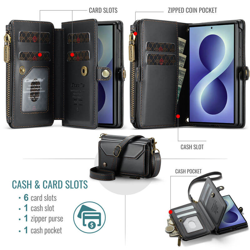 CaseMe Samsung Galaxy Z Fold 8 Wallet Case