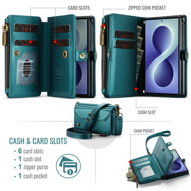CaseMe Samsung Galaxy Z Fold 8 Wallet Case
