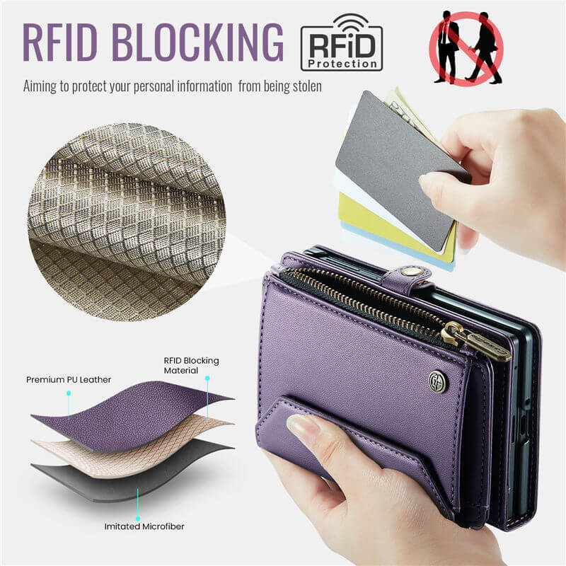 CaseMe Samsung Galaxy Z Fold 8 Wallet Case