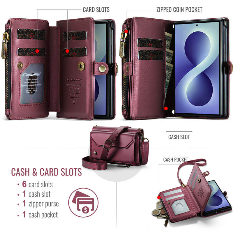 CaseMe Samsung Galaxy Z Fold 8 Wallet Case