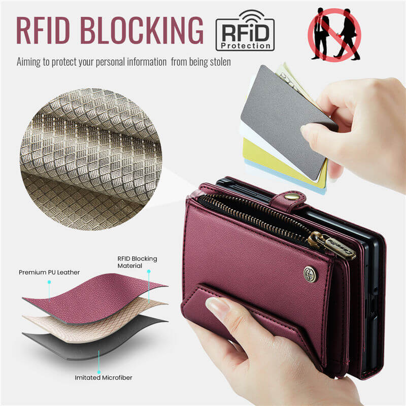 CaseMe Samsung Galaxy Z Fold 8 Wallet Case