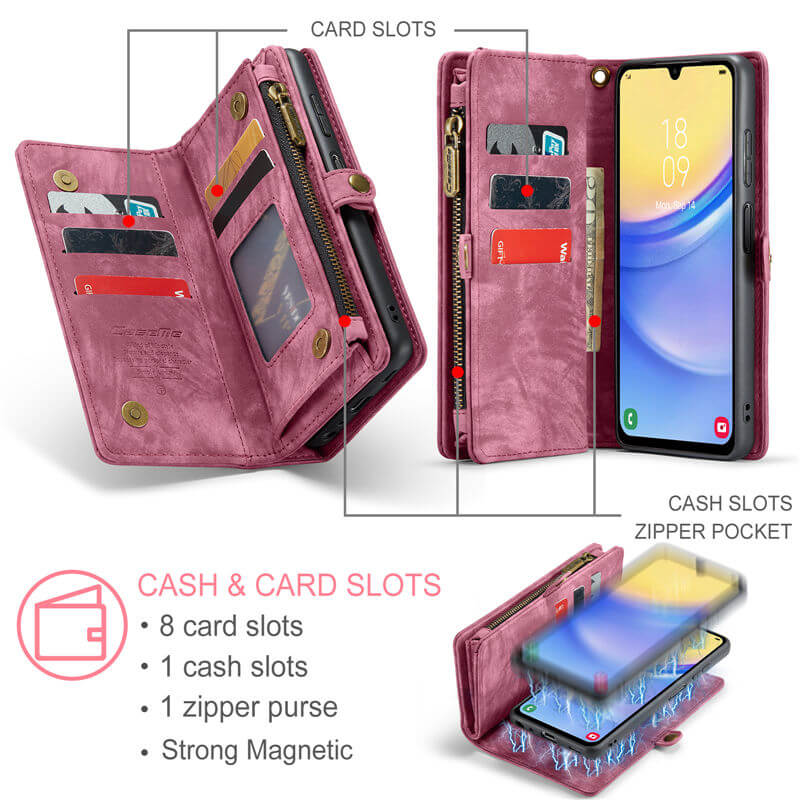 CaseMe Samsung Galaxy A15 Wallet Case
