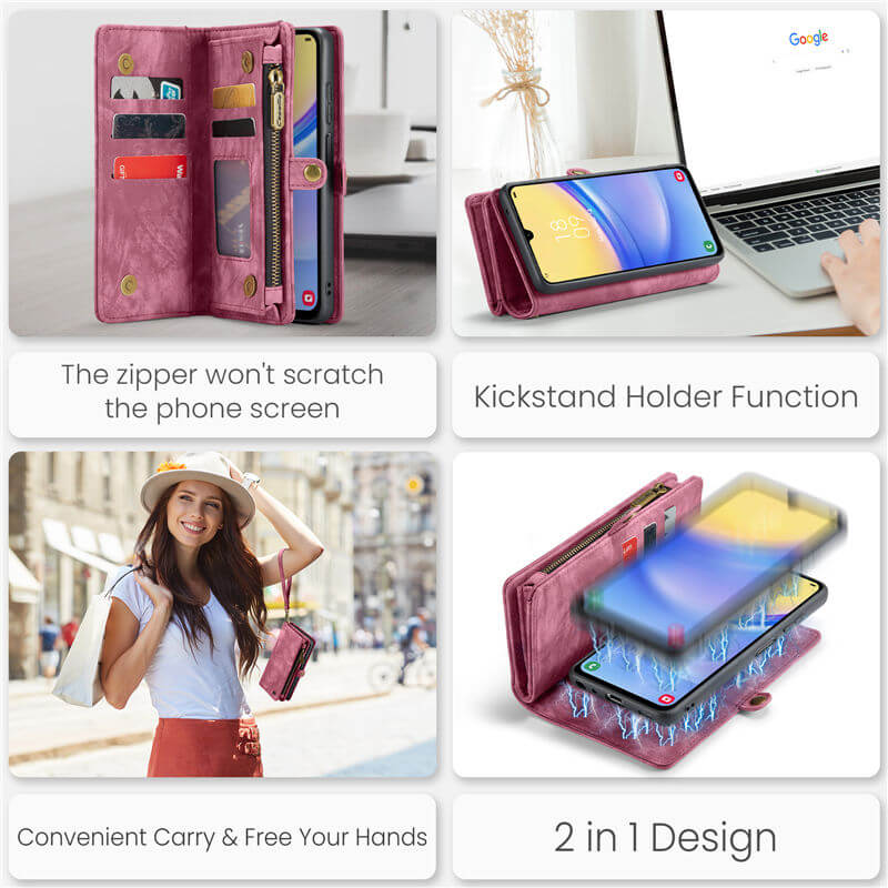 CaseMe Samsung Galaxy A15 Wallet Case