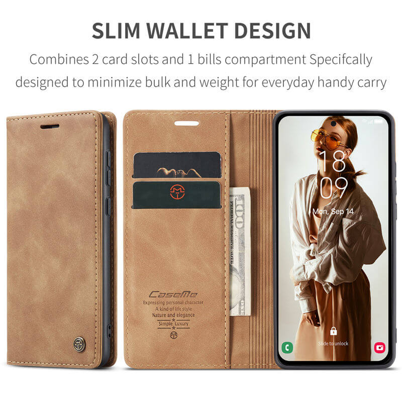 CaseMe Samsung Galaxy A55 Wallet Case