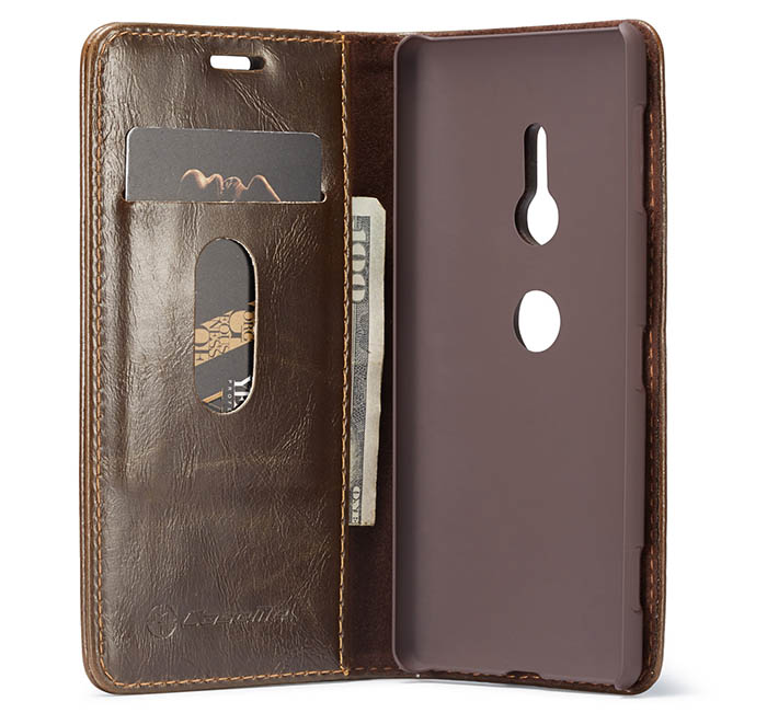CaseMe Sony Xperia XZ2 Wallet Magnetic Flip Case