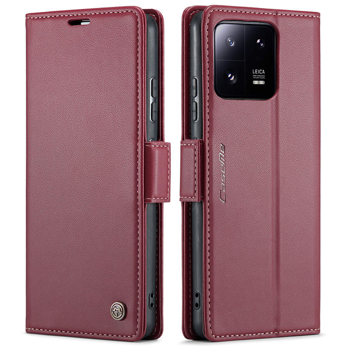 CaseMe Xiaomi 13 Pro Wallet RFID Blocking Magnetic Buckle Case