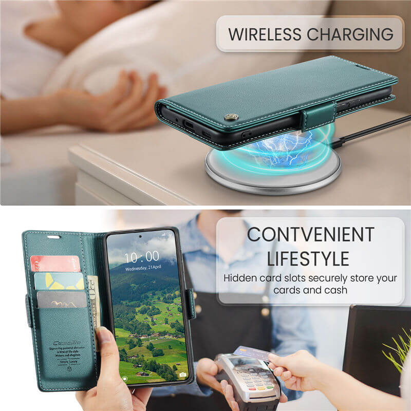 CaseMe Xiaomi 14 Wallet RFID Blocking Case