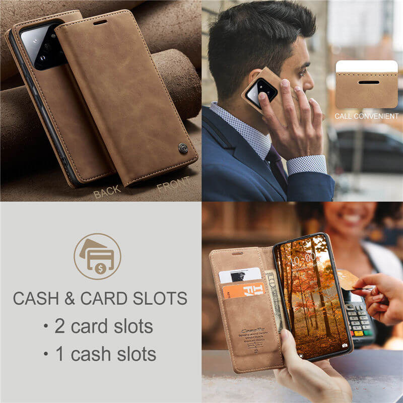 CaseMe Xiaomi 14 Pro Wallet Case
