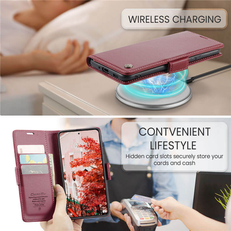 CaseMe Xiaomi 14 Pro Wallet RFID Blocking Case