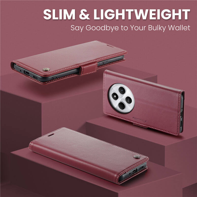 CaseMe Xiaomi Redmi 14C Wallet RFID Blocking Case