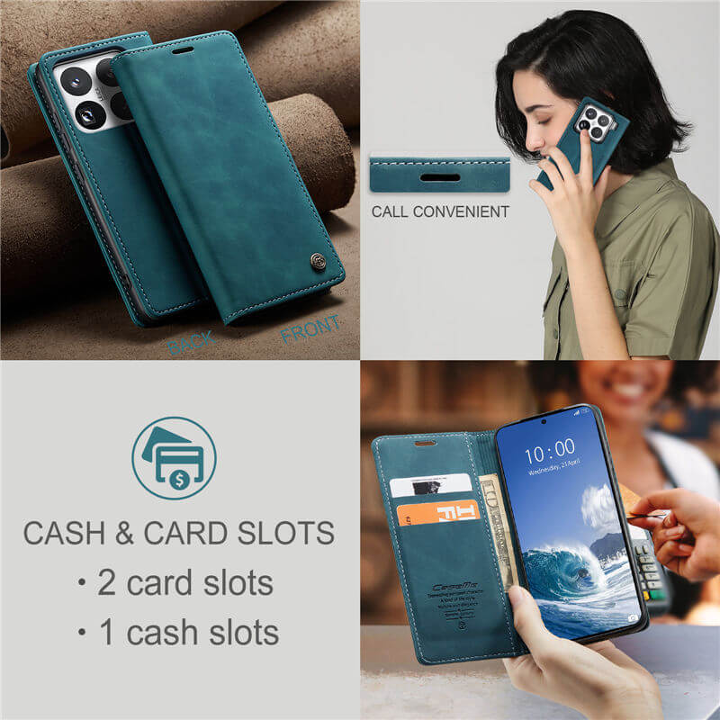 CaseMe Xiaomi 15 Pro Wallet Case