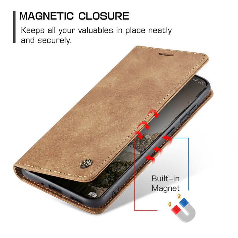 CaseMe Xiaomi 15 Pro Wallet Suede Leather Case