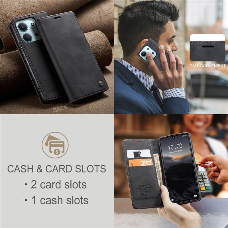 CaseMe Xiaomi Redmi 15C Wallet Case