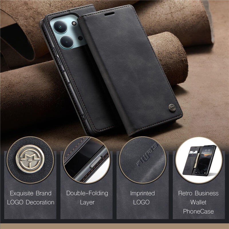 CaseMe Xiaomi Redmi 15C Wallet Case