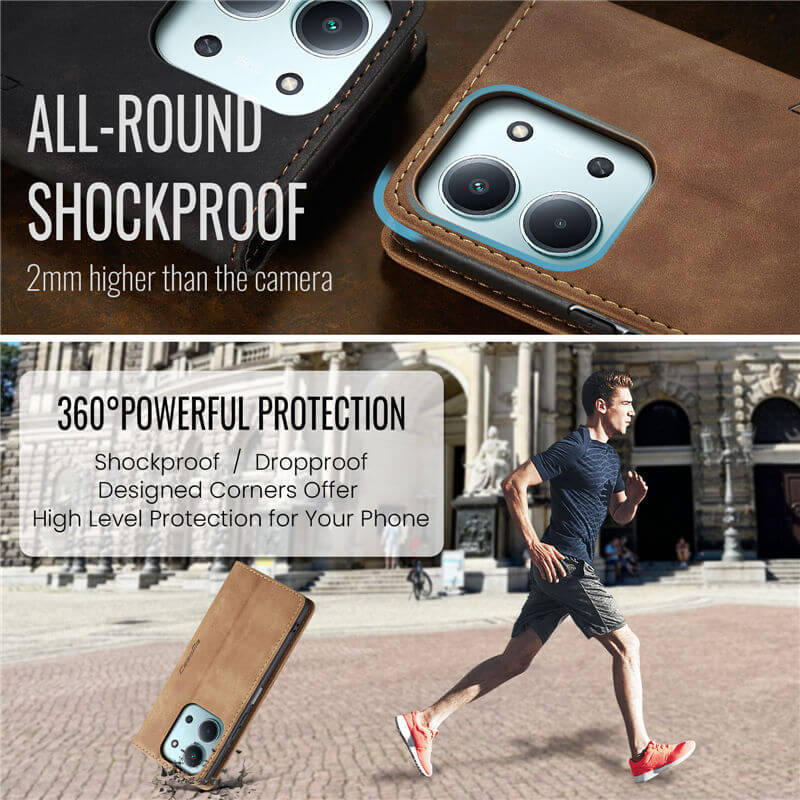 CaseMe Xiaomi Redmi 15C Wallet Case