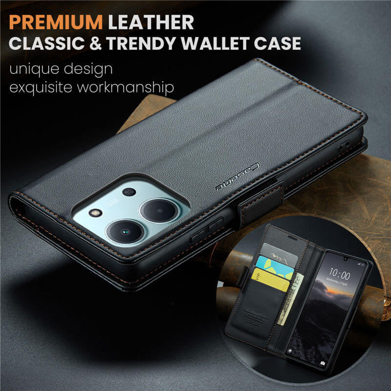 CaseMe Xiaomi Redmi 15C Wallet Case