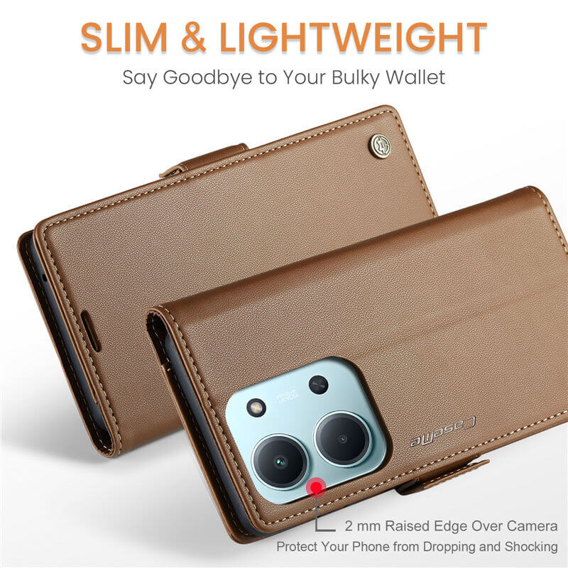CaseMe Xiaomi Redmi 15C Wallet Case