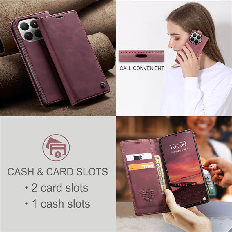 CaseMe Xiaomi 15T Pro Wallet Case