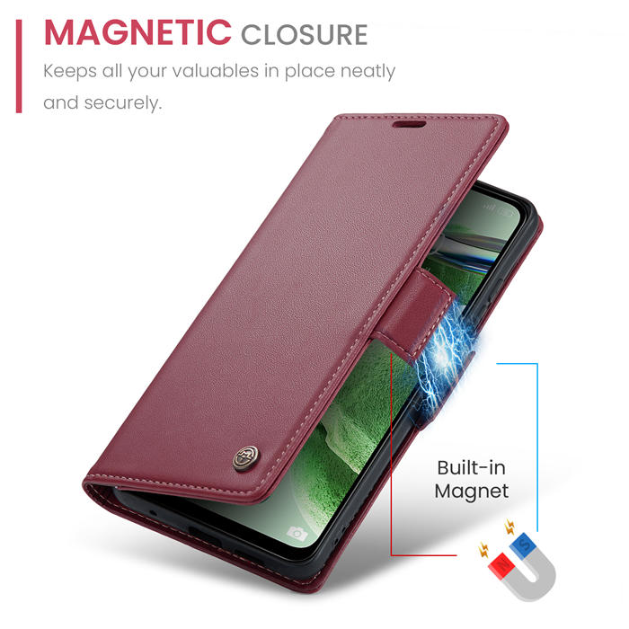 CaseMe Xiaomi POCO X5 5G Wallet RFID Blocking Magnetic Buckle Case