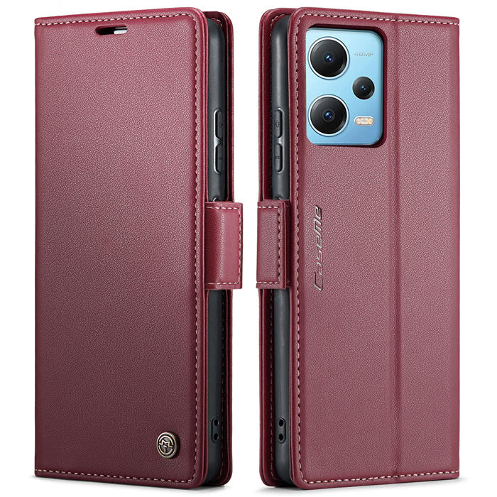 CaseMe Xiaomi POCO X5 5G Wallet RFID Blocking Magnetic Buckle Case