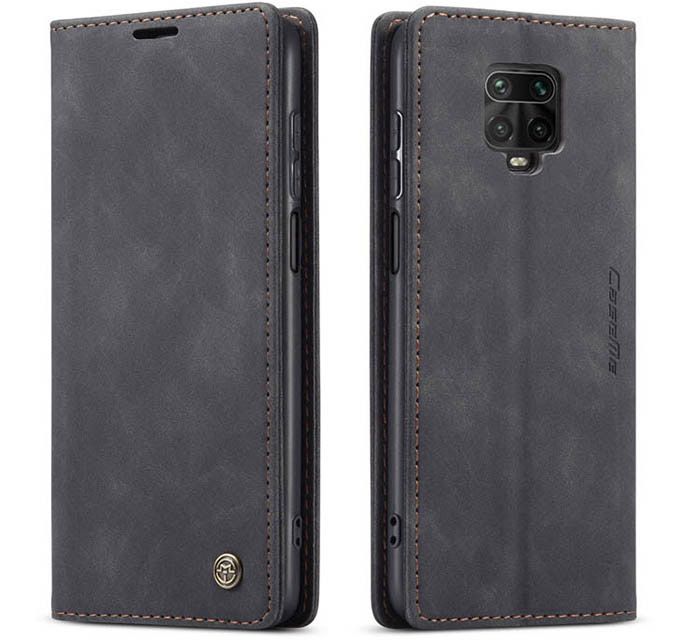 CaseMe Xiaomi Redmi Note 9 Pro Max Wallet Kickstand Magnetic Flip Leather Case