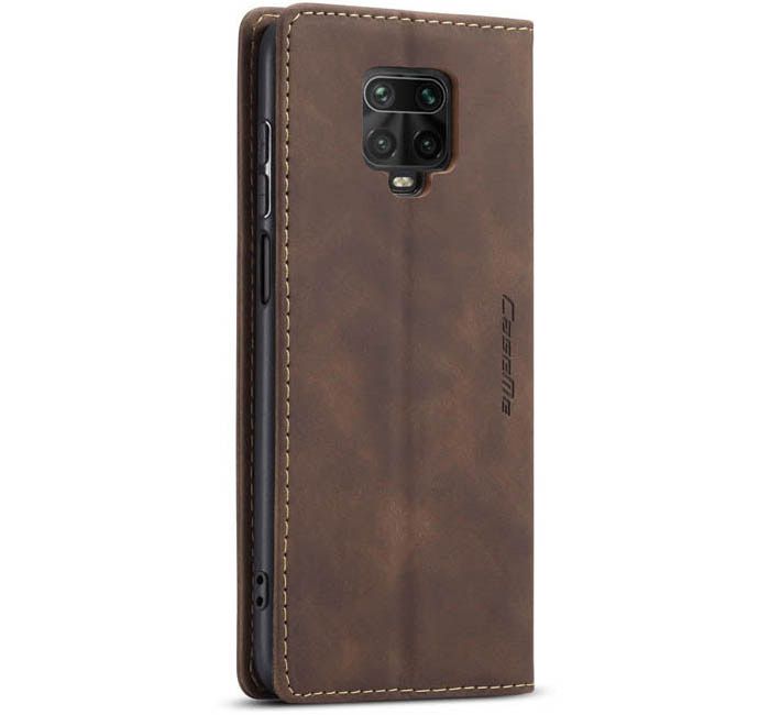 CaseMe Xiaomi Redmi Note 9S Wallet Kickstand Magnetic Flip Leather Case