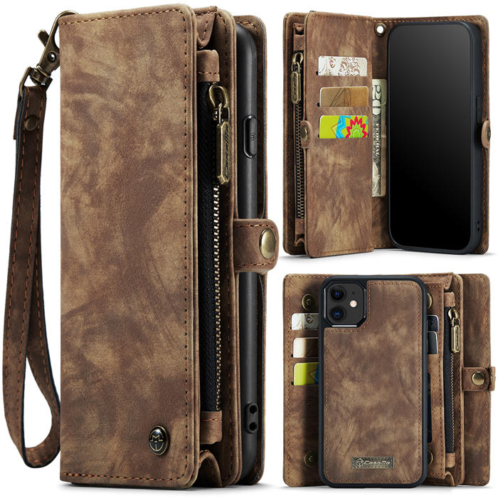 CaseMe iPhone 12 Mini Wallet Case with Wrist Strap