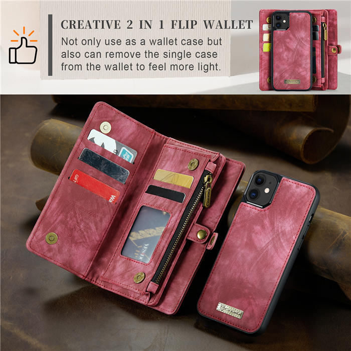 CaseMe iPhone 12 Mini Wallet Case with Wrist Strap