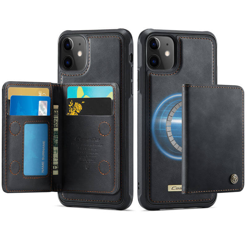 CaseMe iPhone 12 Pro Max 2-in-1 Magnetic Wallet Case