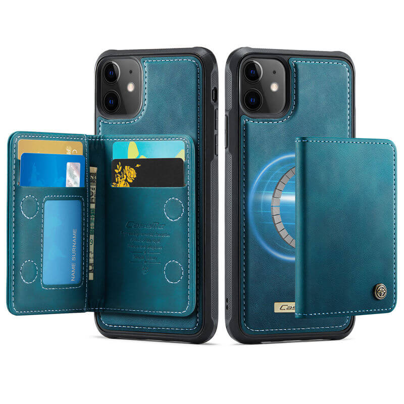 CaseMe iPhone 12 Pro Max 2-in-1 Magnetic Wallet Case