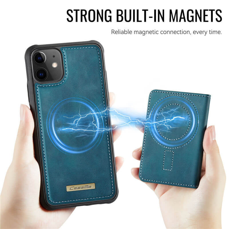 CaseMe iPhone 12 Pro Max 2-in-1 Magnetic Wallet Case
