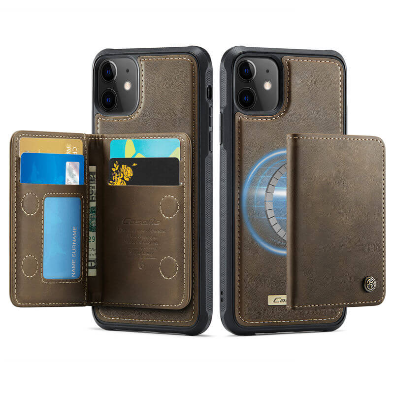 CaseMe iPhone 12 Pro Max 2-in-1 Magnetic Wallet Case