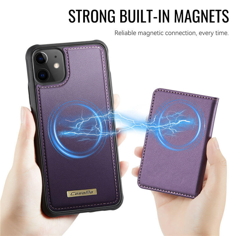 CaseMe iPhone 12 Pro Max 2-in-1 Magnetic Wallet Case