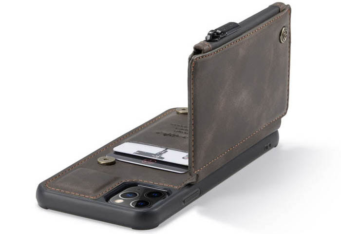 CaseMe iPhone 11 Pro Max Zipper Pocket Card Slots Case
