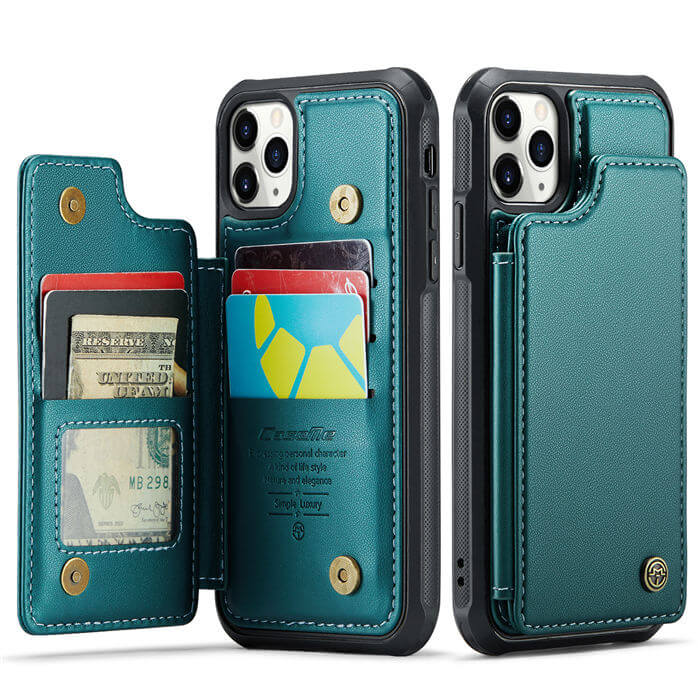 CaseMe iPhone 11 Pro Max RFID Blocking Card Holder Case