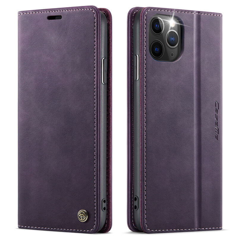 CaseMe iPhone 11 Pro Max Magnetic Wallet Case with RFID Blocking