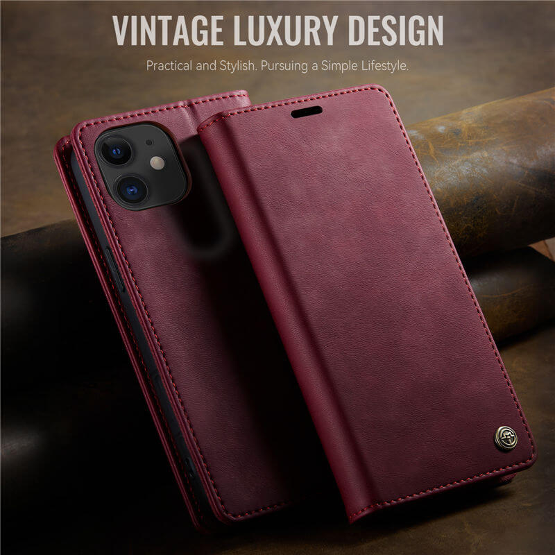 CaseMe iPhone 11 Magnetic Wallet Case with RFID Protection