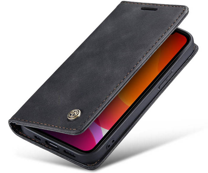 CaseMe iPhone 12 Mini Wallet Kickstand Magnetic Flip Leather Case