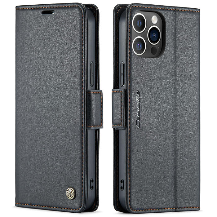 CaseMe iPhone 12 Pro Max Wallet RFID Blocking Magnetic Buckle Case