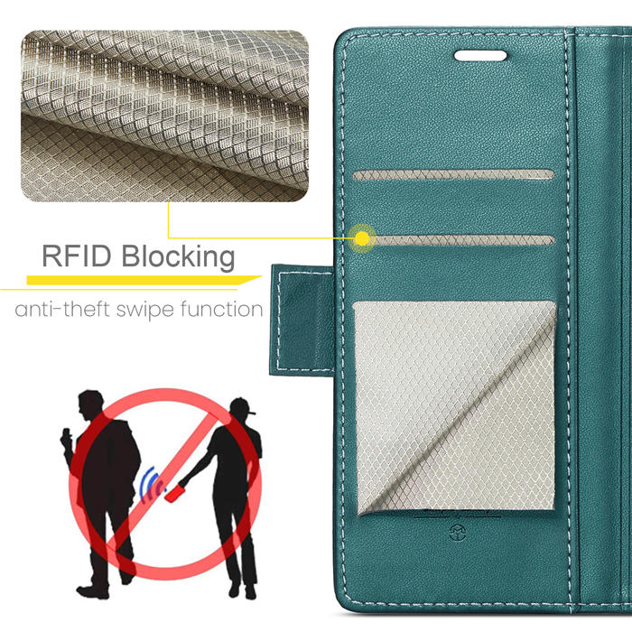 CaseMe iPhone 12 Pro Max Wallet RFID Blocking Magnetic Buckle Case