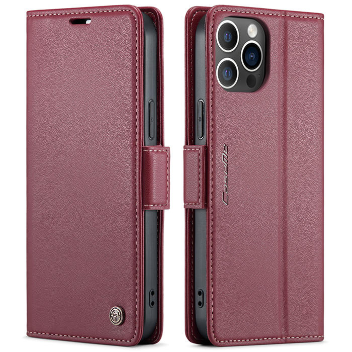 CaseMe iPhone 12 Pro Max Wallet RFID Blocking Magnetic Buckle Case